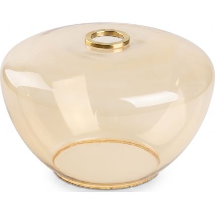 BRILAGI - LED csillár kábelen RETRO GLASS 2xE27/40W/230V fekete/füstös bézs