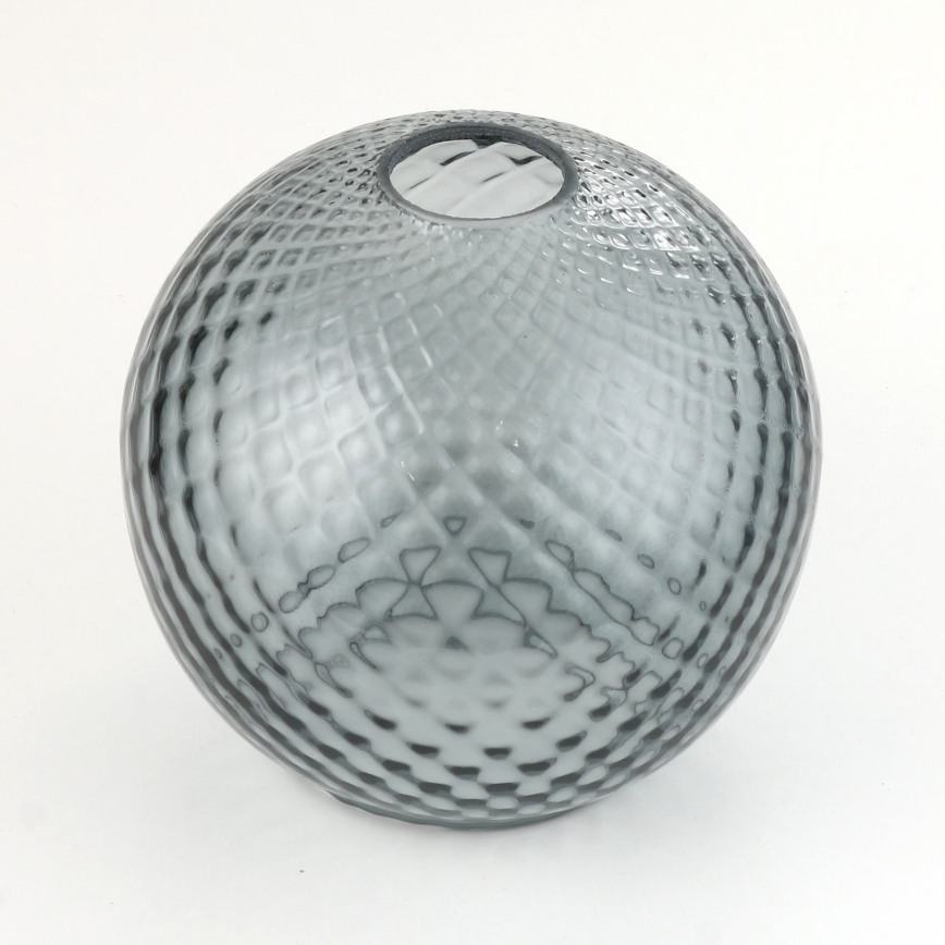 BRILAGI - LED csillár kábelen RETRO GLASS 5xE27/60W/230V fekete/füstszürke