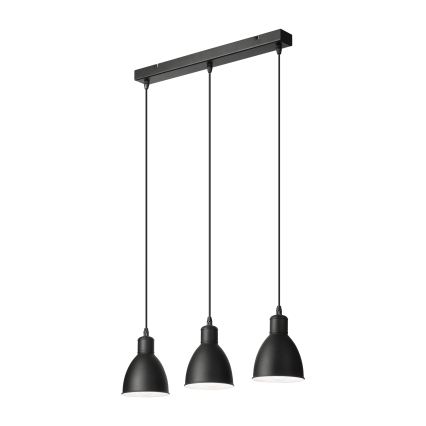 Brilagi - LED csillár kábelen RIDDY 3xE27/60W/230V fekete