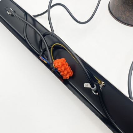 Brilagi - LED csillár kábeles felfüggesztéssel RIDDY 4xE27/60W/230V réz/patina