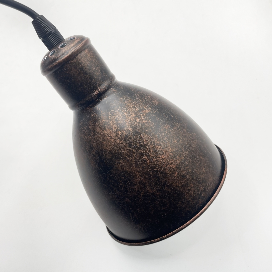 Brilagi - LED csillár kábeles felfüggesztéssel RIDDY 4xE27/60W/230V réz/patina