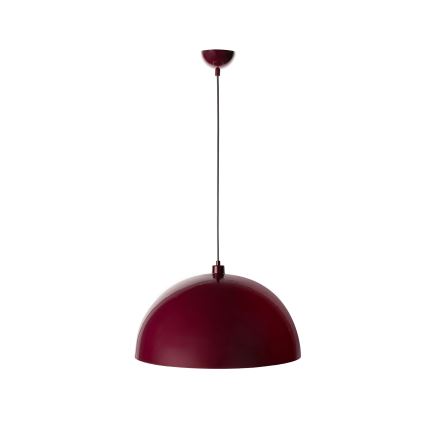 Brilagi - LED csillár kábellel METALO 1xE27/40W/230V átm. 40 cm bordó/rézszínű