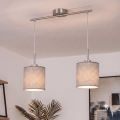 Brilagi - LED csillár kábellel NUBILA 2xE27/60W/230V szürke
