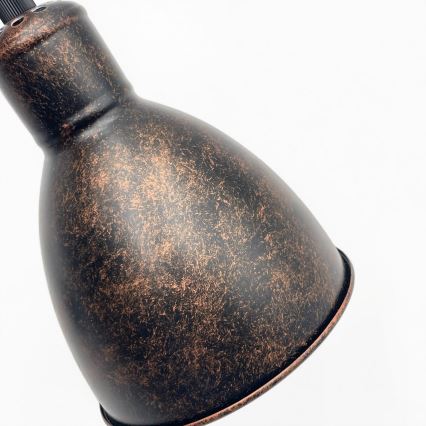 Brilagi - LED csillár kábellel RIDDY 1xE27/60W/230V réz/patina