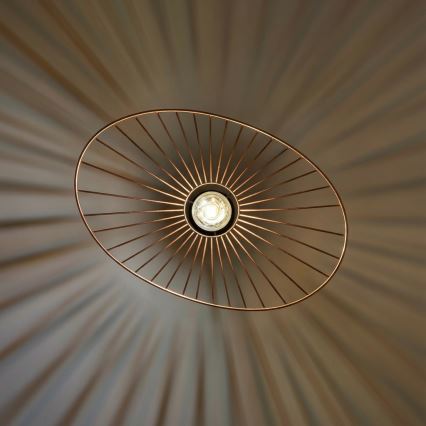 Brilagi - LED csillár kábelre függesztett CERIA WIRE 1xE27/40W/230V 40x56 cm bronz