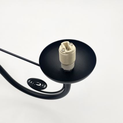 Brilagi - LED Csillár láncon COTTAGE 3xG9/40W/230V fekete/fehér