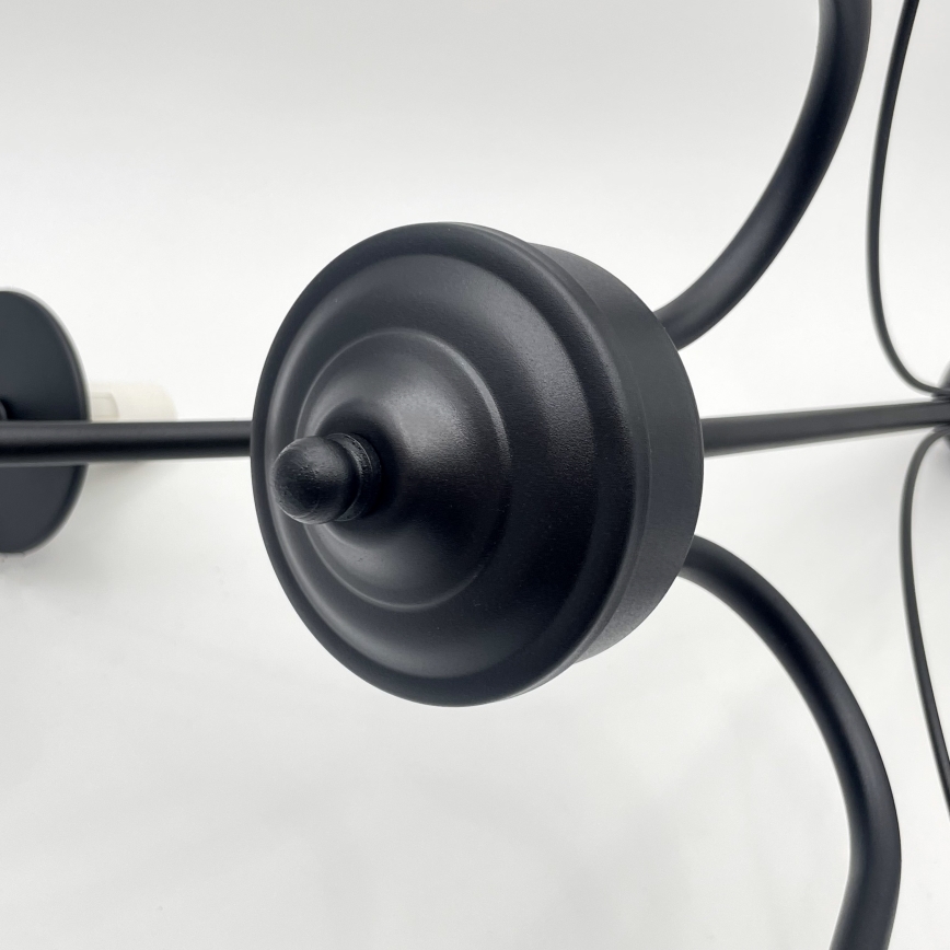 Brilagi - LED Csillár láncon COTTAGE 3xG9/40W/230V fekete/fehér