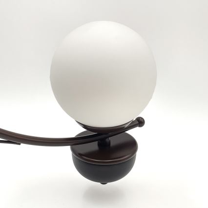 Brilagi - LED Csillár láncon COTTAGE 3xG9/40W/230V tölgy/fehér