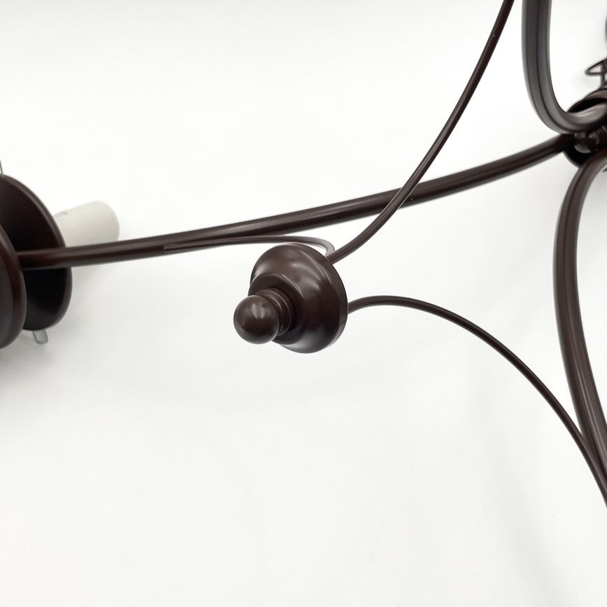 Brilagi - LED Csillár láncon COTTAGE 3xG9/40W/230V tölgy/fehér