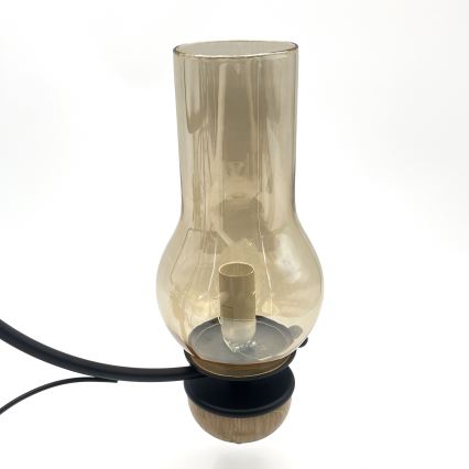 Brilagi - LED Csillár láncon COTTAGE 5xE14/40W/230V bükkfa/barna