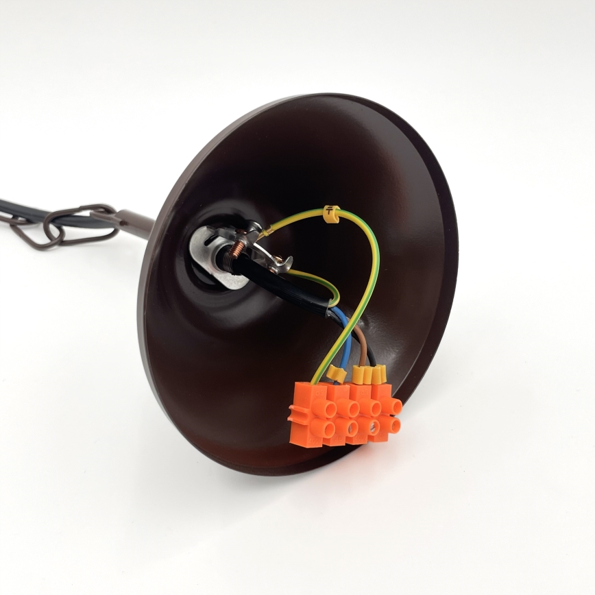 Brilagi - LED Csillár láncon COTTAGE 5xG9/40W/230V tölgy/fehér