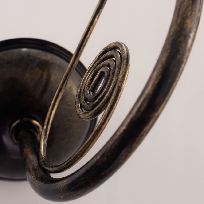 Brilagi - LED Csillár láncon STEFANO 5xE14/40W/230V fekete patina