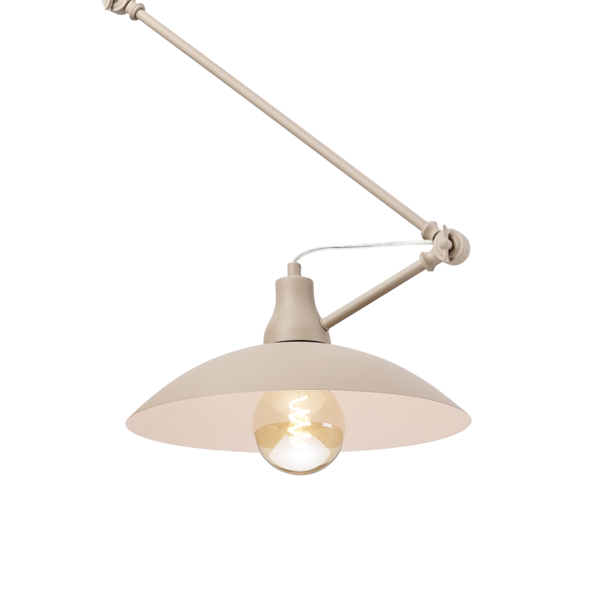 Brilagi - LED csillár rúdon IRONBEAM 1xE27/60W/230V bézs