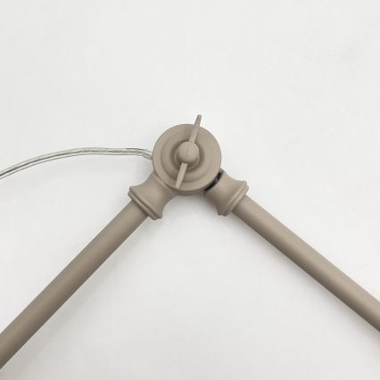 Brilagi - LED csillár rúdon IRONBEAM 1xE27/60W/230V bézs