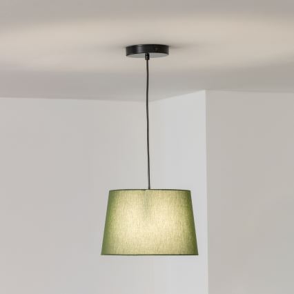 Brilagi - LED csillár zsinóron CERIA 1xE27/40W/230V Ø 30 cm zöld