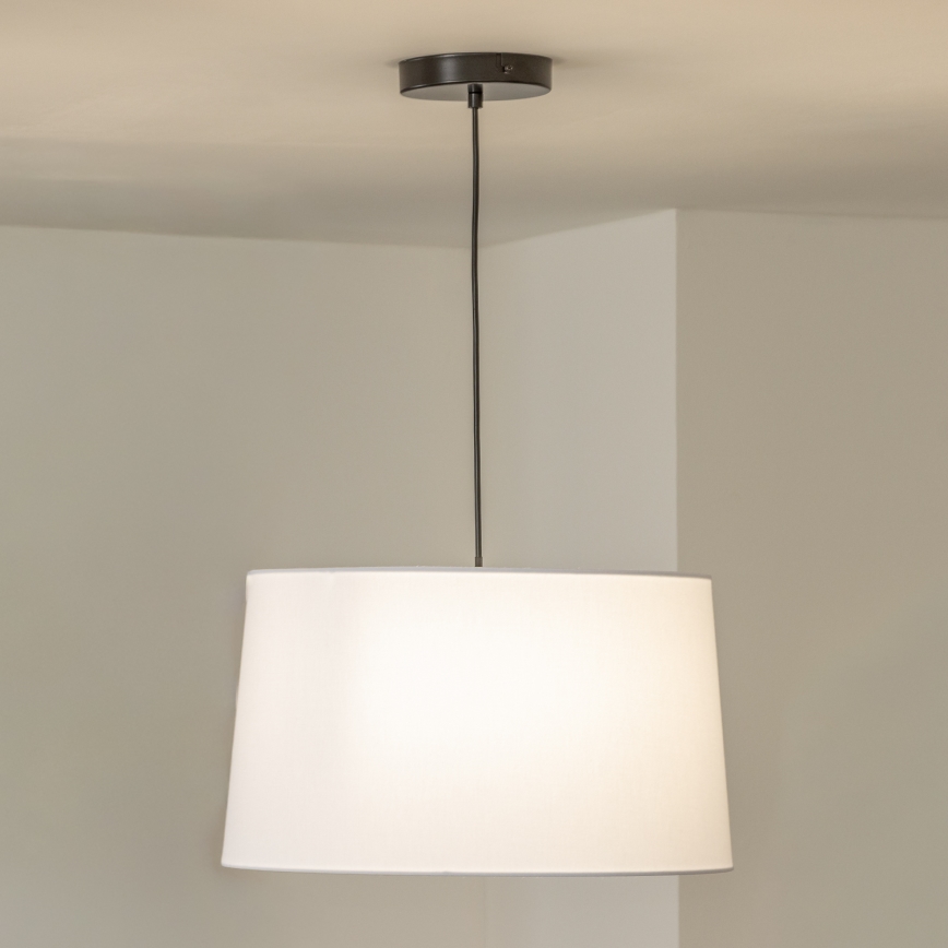 Brilagi - LED csillár zsinóron CERIA 1xE27/40W/230V Ø 45 cm fehér