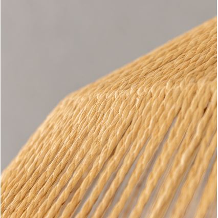 Brilagi - LED csillár zsinóron CERIA BOHO 1xE27/40W/230V átm. 50 cm barna