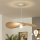 Brilagi - LED csillár zsinóron CERIA BOHO 1xE27/40W/230V átm. 80 cm raffia