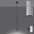 Brilagi - LED Csillár zsinóron DRIFA 1xG9/4W/230V beton