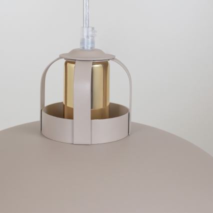 Brilagi - LED Csillár zsinóron FLAMENGO 1xE27/60W/230V bézs