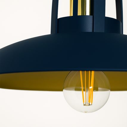 Brilagi - LED Csillár zsinóron FLAMENGO 1xE27/60W/230V kék