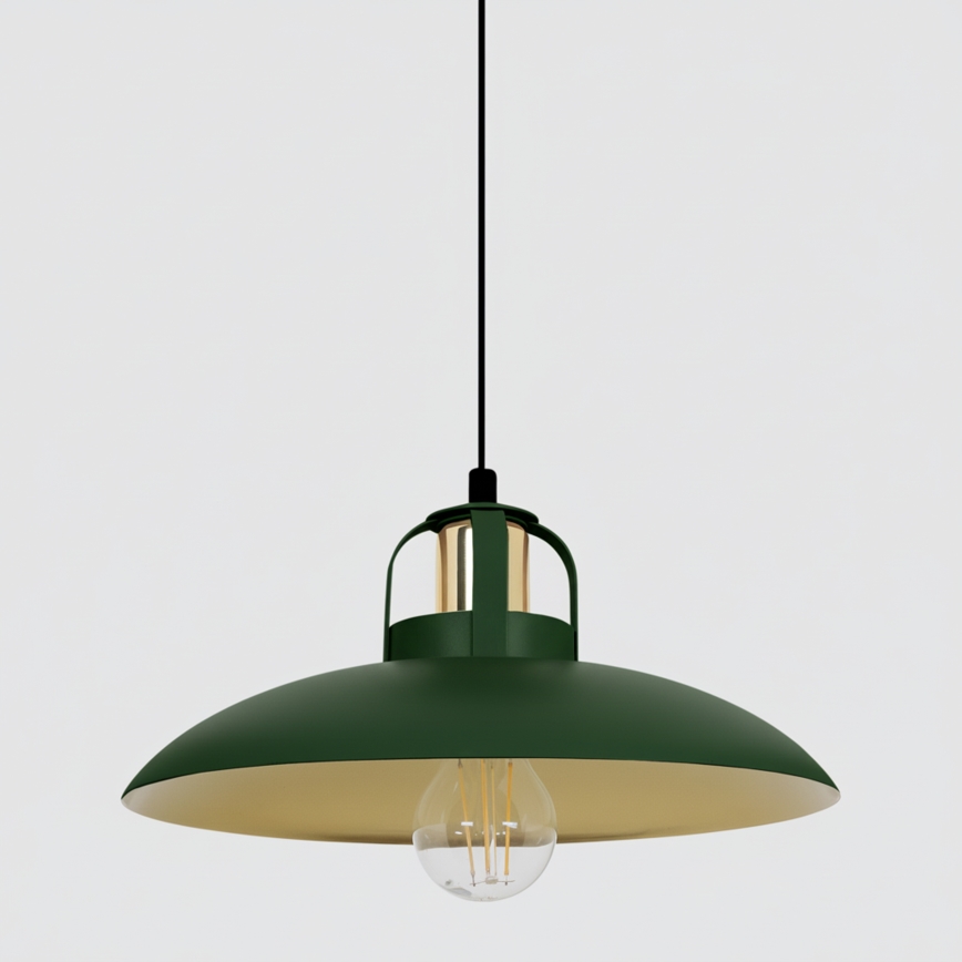 Brilagi - LED Csillár zsinóron FLAMENGO 1xE27/60W/230V zöld