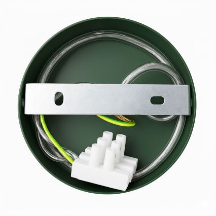 Brilagi - LED Csillár zsinóron FLAMENGO 1xE27/60W/230V zöld