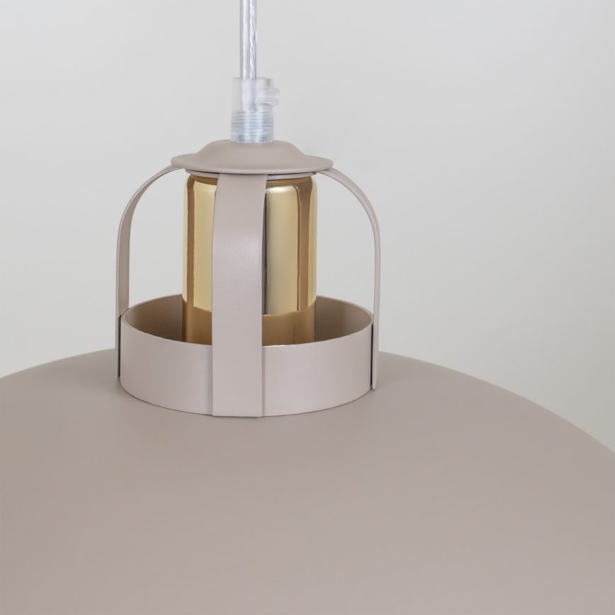 Brilagi - LED Csillár zsinóron FLAMENGO 2xE27/60W/230V bézs