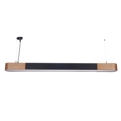 BRILAGI - LED csillár zsinóron GARDALINE LED/100W/230V tölgy/fekete