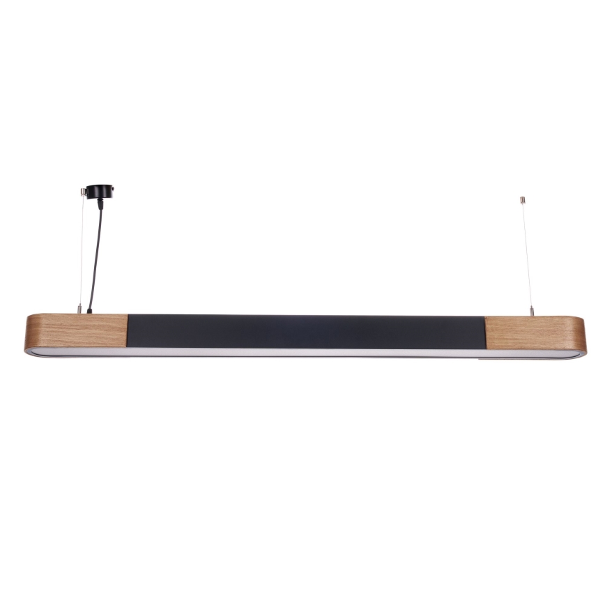BRILAGI - LED csillár zsinóron GARDALINE LED/100W/230V tölgy/fekete