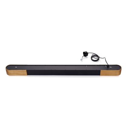 BRILAGI - LED csillár zsinóron GARDALINE LED/100W/230V tölgy/fekete