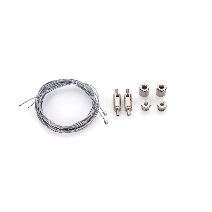 BRILAGI - LED csillár zsinóron GARDALINE LED/100W/230V tölgy/fekete