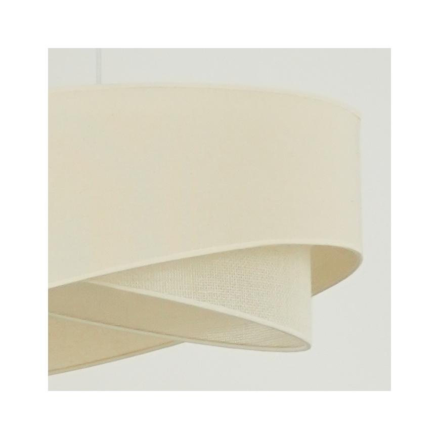 Brilagi - LED Csillár zsinóron LYRA 1xE27/15W/230V krémes