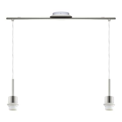 Brilagi - LED csillár zsinóron NUBILA 2xE27/60W/230V fehér