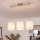 Brilagi - LED csillár zsinóron NUBILA 3xE27/60W/230V krémszínű