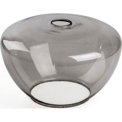 BRILAGI - LED csillár zsinóron RETRO GLASS 2xE27/40W/230V fekete/füstszürke