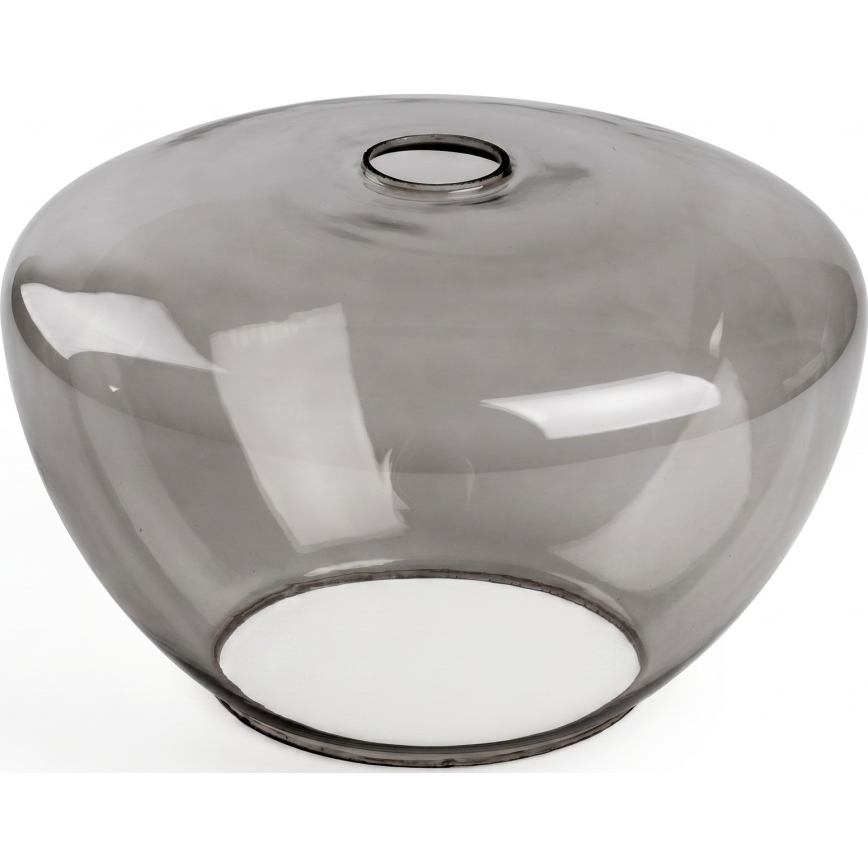 BRILAGI - LED csillár zsinóron RETRO GLASS 2xE27/40W/230V fekete/füstszürke