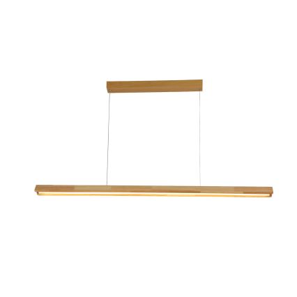 Brilagi - LED csillár zsinóron UMEA WOOD LED/30W/230V 120 cm fa