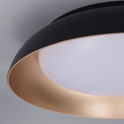 Brilagi - LED dimmelhető mennyezeti lámpa ALVA LED/48W/230V 3000-6500K átm. 51 cm fekete + távirányító