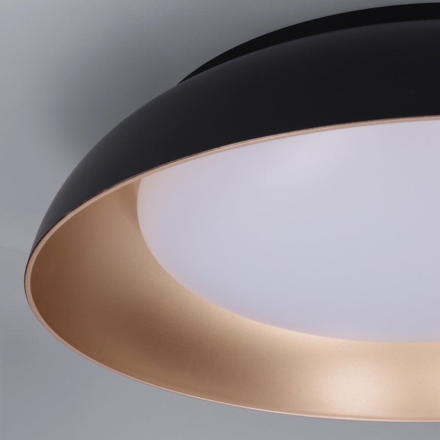 Brilagi - LED dimmelhető mennyezeti lámpa ALVA LED/48W/230V 3000-6500K átm. 51 cm fekete + távirányító