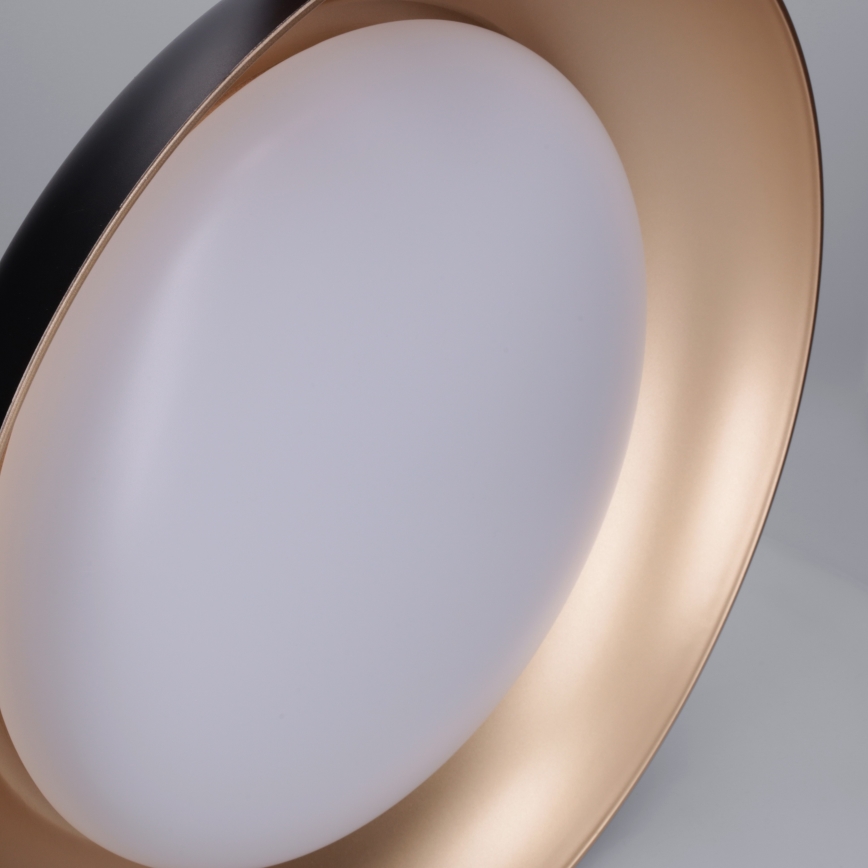 Brilagi - LED dimmelhető mennyezeti lámpa ALVA LED/48W/230V 3000-6500K átm. 51 cm fekete + távirányító