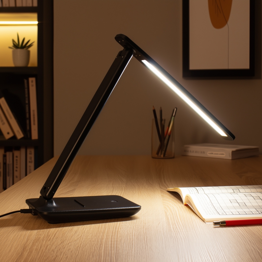 BRILAGI - LED dimmelhető asztali lámpa MODO LED/7W/230V 3000/4000/6500K fekete