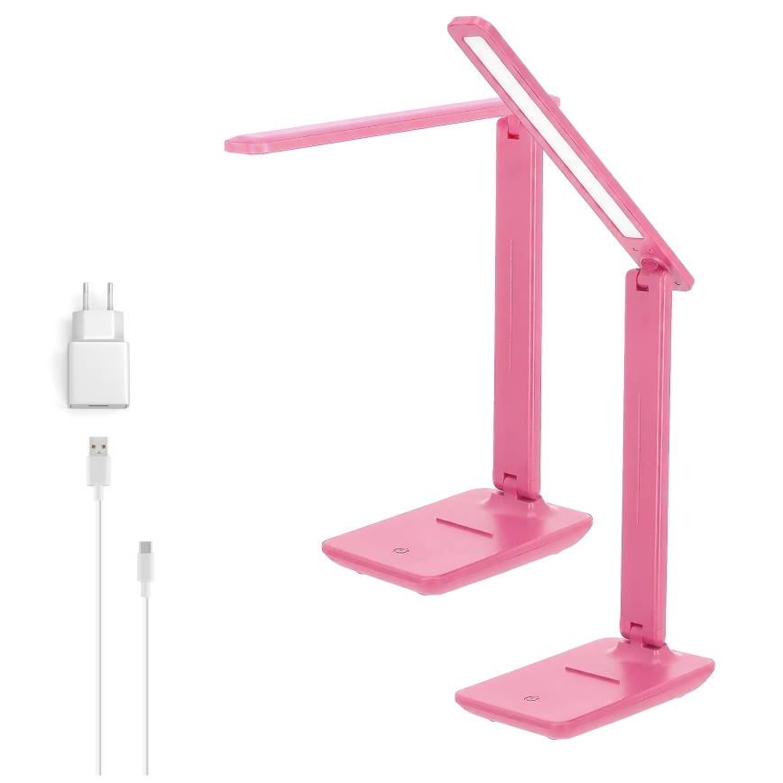 Brilagi - MODO LED fényerőszabályozható asztali lámpa LED/7W/230V 3000/4000/6500K rózsaszín
