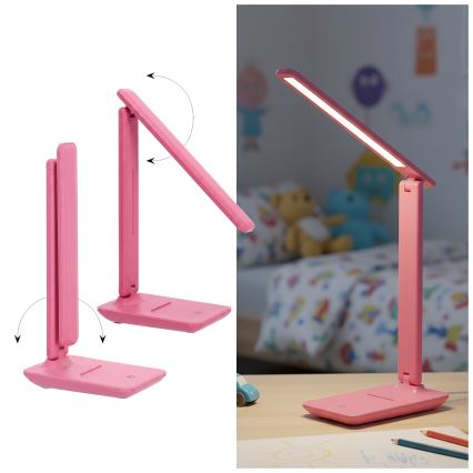 Brilagi - MODO LED fényerőszabályozható asztali lámpa LED/7W/230V 3000/4000/6500K rózsaszín