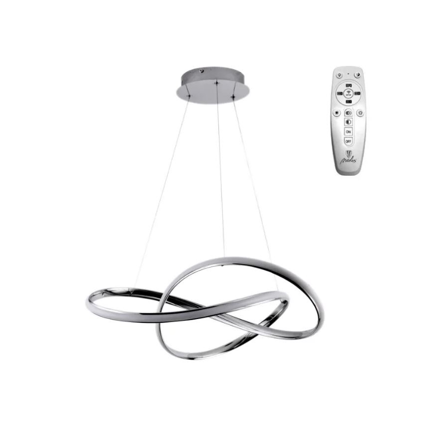 Brilagi - LED Dimmelhető csillár zsinóron COSMOWAVE LED/70W/230V 3000-6500K fehér + távirányítás