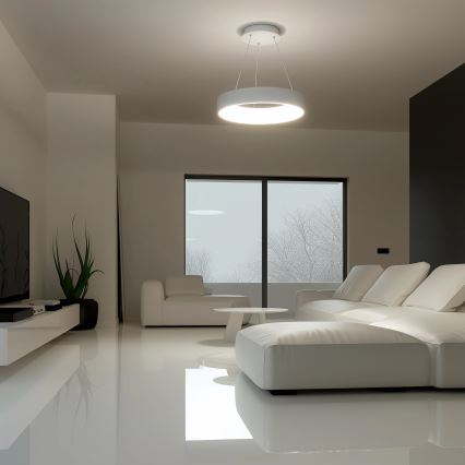 Brilagi - LED Dimmelhető csillár zsinóron FALCON LED/40W/230V 3000-6500K fehér + távirányító