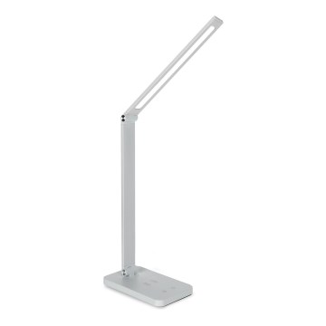 Brilagi - LED dimmelhető érintéses asztali lámpa vezeték nélküli QI töltéssel MODO CHARGE LED/7W/5V 3000/4000/6000K fehér