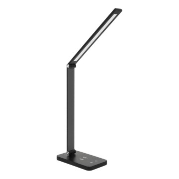 Brilagi - LED-dimmelhető érintésvezérelt asztali lámpa QI MODO CHARGE LED/7W/5V 3000/4000/6000K fekete