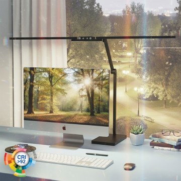 Brilagi - LED dimmelhető, érintésvezérelt asztali lámpa VARIO LED/24W/230V 3000-6500K CRI 92 fekete