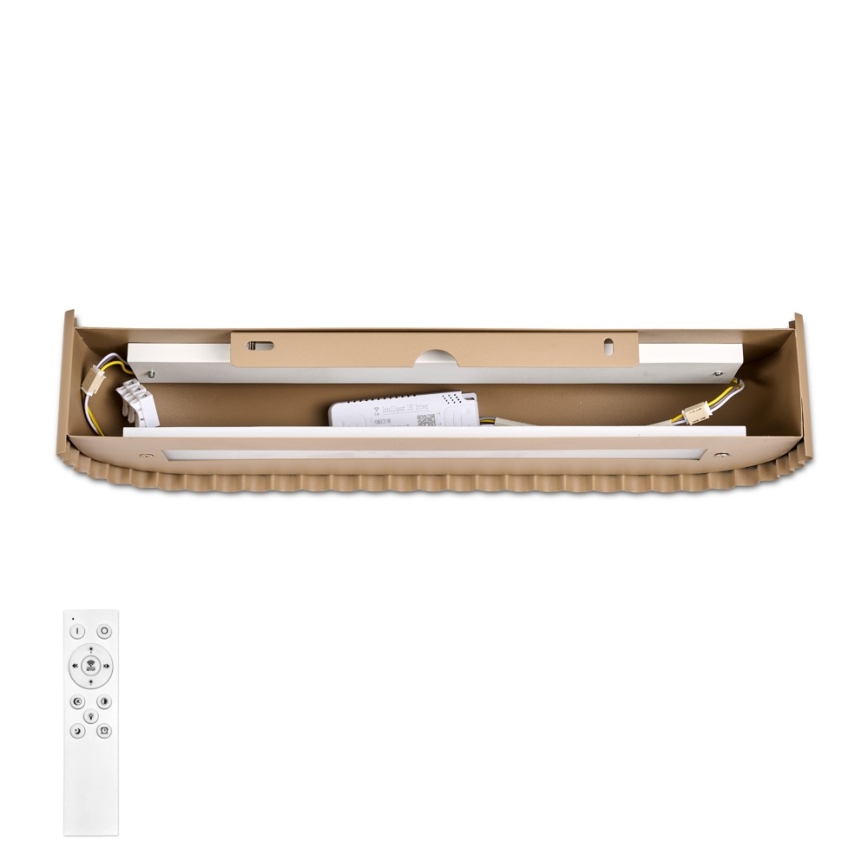 Brilagi - LED dimmelhető fali lámpa FALCON MODERN LED/14W/230V 3000-6000K 40 cm bézs + távirányító